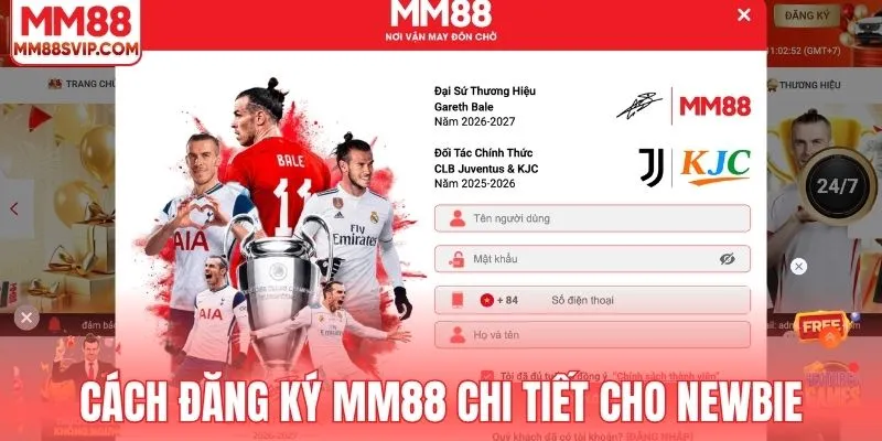 Cách đăng ký MM88 chi tiết cho newbie