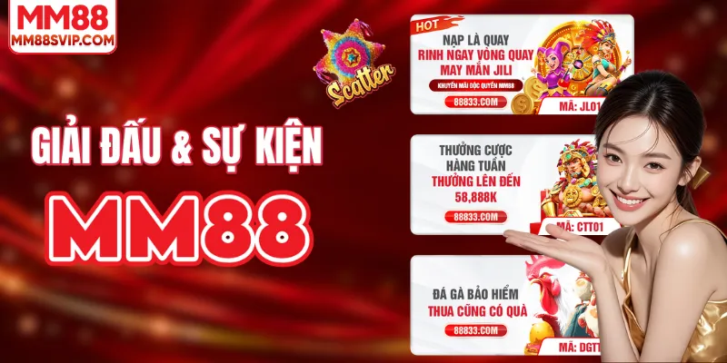 MM88 tổ chức nhiều sự kiện hấp dẫn