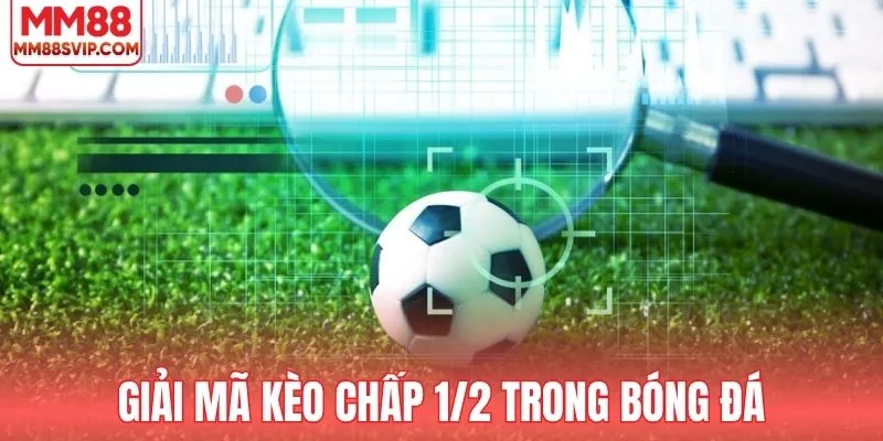 Tìm hiểu chi tiết về kèo chấp 1/2 trong bóng đá