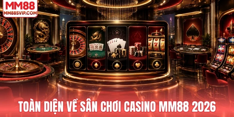 Tổng quan sảnh casino MM88 2026